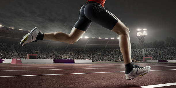 istock Male athlete sprinting 508417908