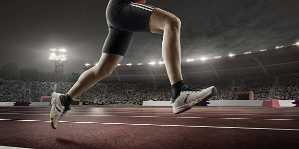 istock Male athlete sprinting 508418310
