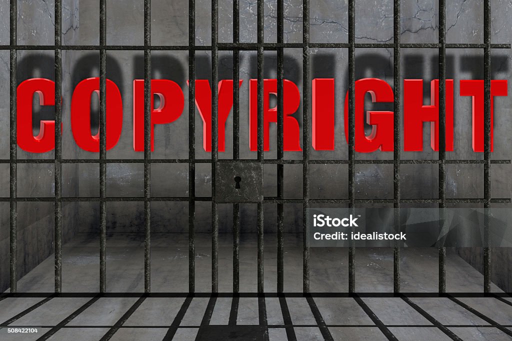 Copyright Crime Copyright Crime  Arrest Stock Photo