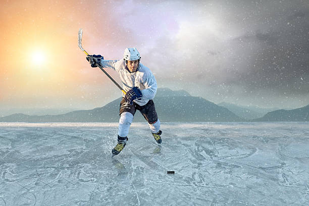 istock Ice hockey player on the ice 508422625