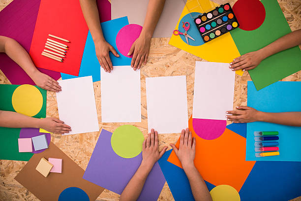 istock Four pieces of paper 508422684