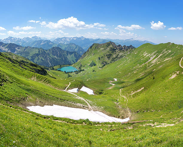 istock Snow remains in the Allgau Alps 508422926
