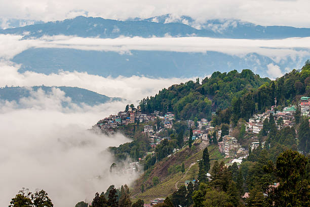 dardżyling miasto - darjeeling zdjęcia i obrazy z banku zdjęć