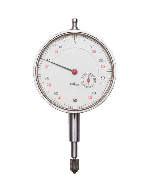 istock Depth gauge on white 508424396