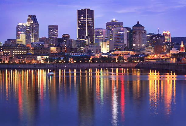 istock Montreal skyline at dusk and St Lawrence River 508426299