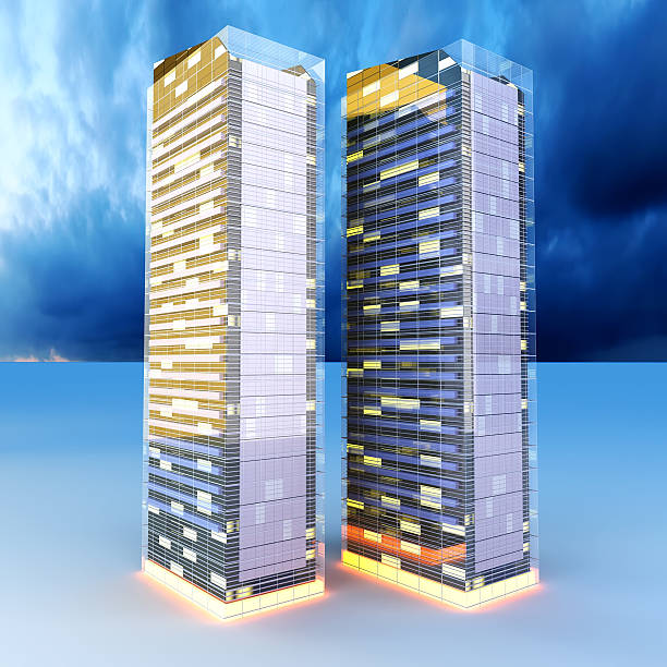 istock Skyscrapers in the Night 508440247