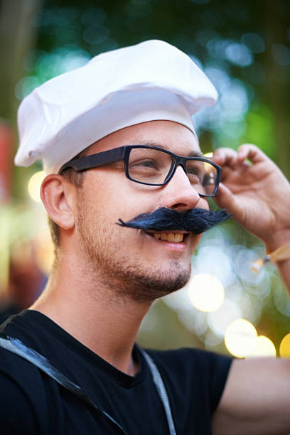 istock Sporting a french moustache 508441601
