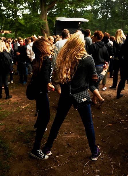 istock Rocking out to the tunes! 508442899