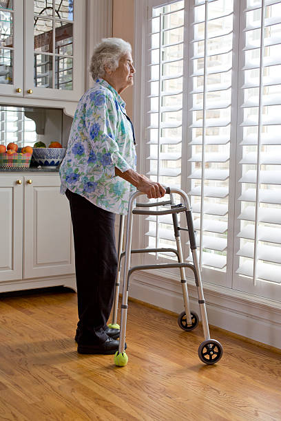 istock Senior Female and Walker 508445077