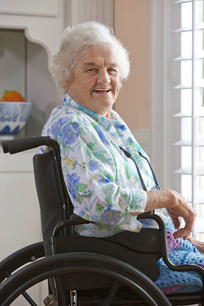 istock Handicapped Senior Woman 508445113