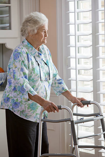 istock Senior Female and Walker 508445129