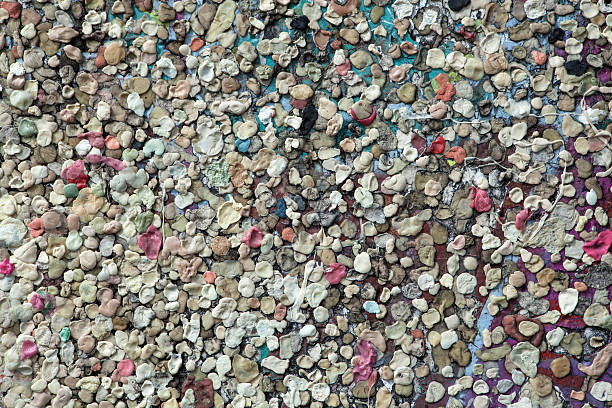 istock Chewing gum on wall of Berlin 508445581