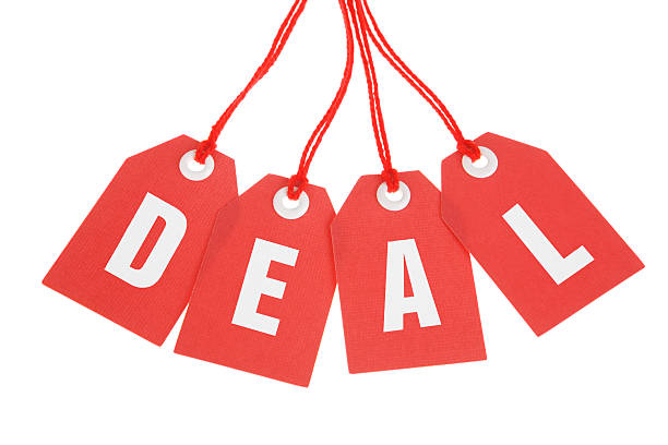 istock Deal - Stock Image of Isolated Red Tags 508445793
