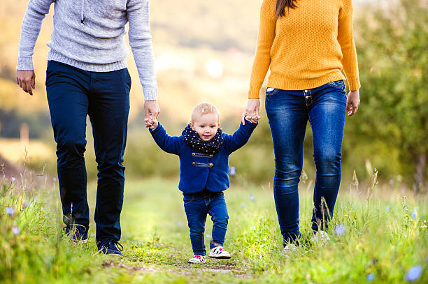 istock Happy family in nature 508450086