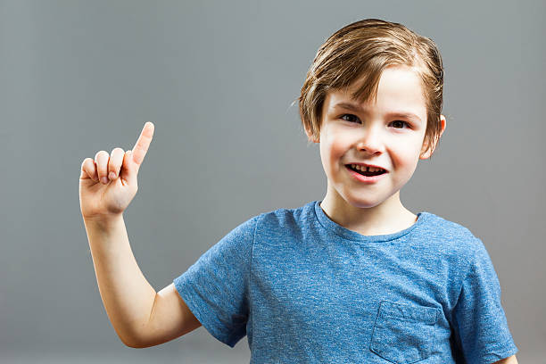 istock Little Boy Expressions - I have got an Idea 508454314