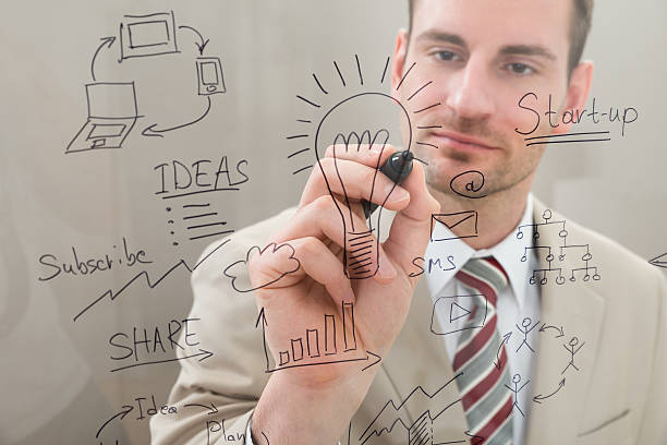 istock Businessman Writing Start Up Planning 508456120