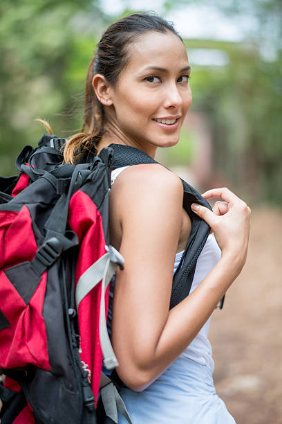 istock Asian woman hiking 508458428