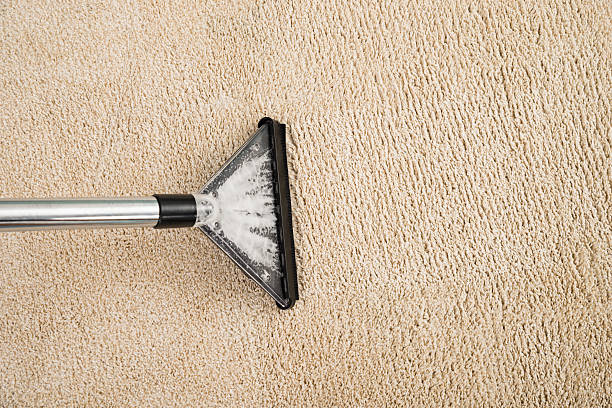 istock Vacuum Cleaner Over Carpet With Foam 508458606