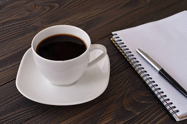 istock American cup of coffee with notebook and pen 508461762