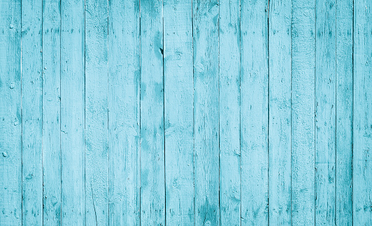 light blue wooden planks
