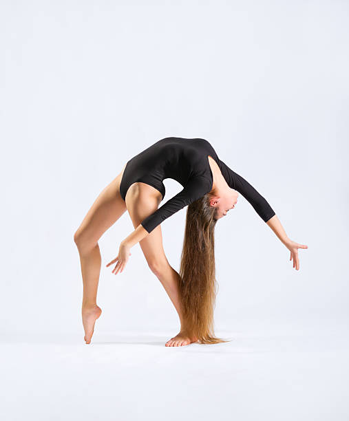 istock Young girl engaged gymnastic 508463152