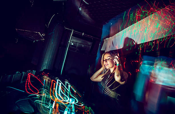 istock Female DJ in Nightclub 508464232