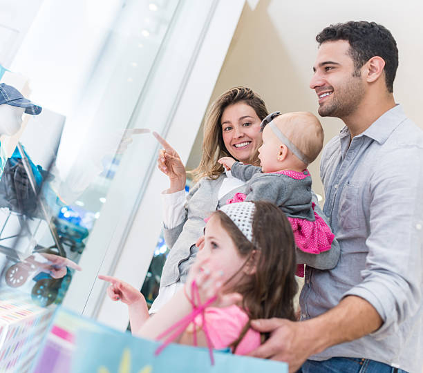 istock Family shopping 508466563
