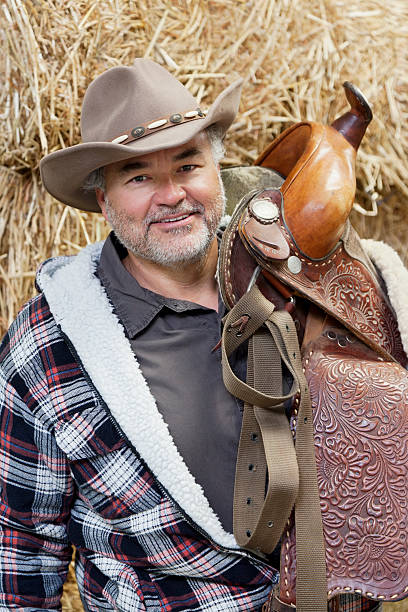 istock Happy mature man in feed store 508466989