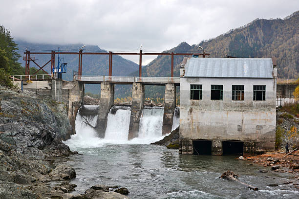 istock The old hydroelectric power station on the river Chemal 508467286