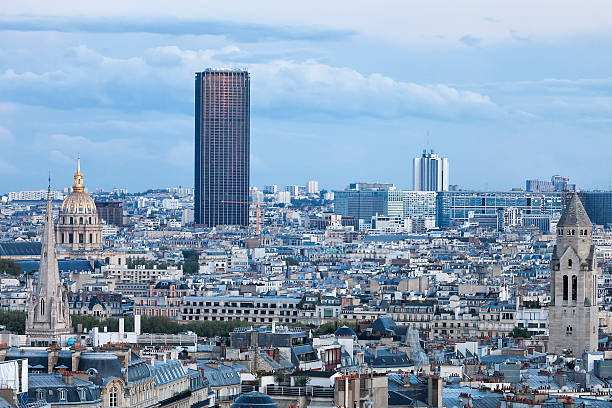 Tour Montparnasse in Paris, France stock photo