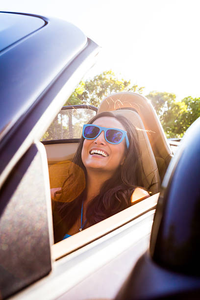 istock Having fun in my sports car. 508467417