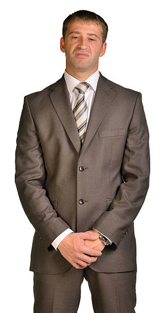 istock Businessman with disdain on her face 508467601
