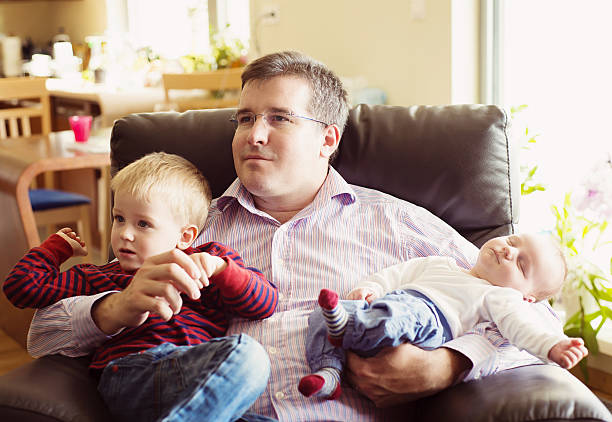 istock Little boys with father 508469445
