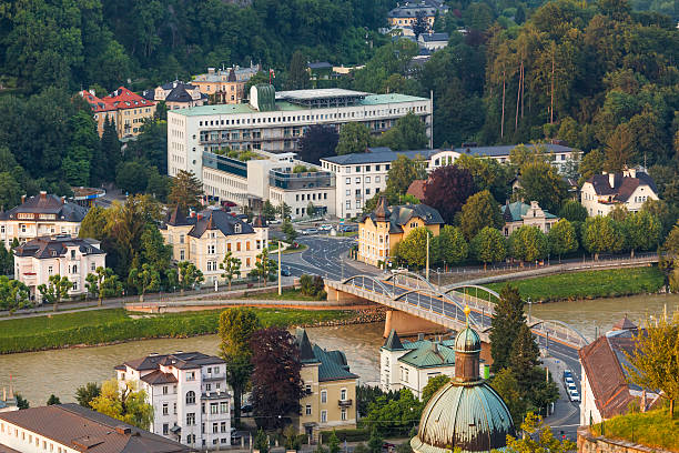 istock Aerial view Salzburg, Austria 508469473