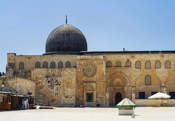 Al-Aqsa Mosque - third holiest place in Islam, Jerusalem, Israel