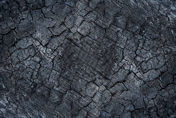 istock Surface of wood charcoal 508471827