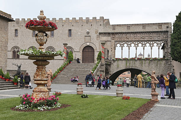 San Pellegrino in Fiore a Viterbo - foto stock