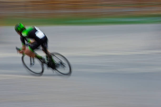 istock Road Bike Breakaway Rider 508485040
