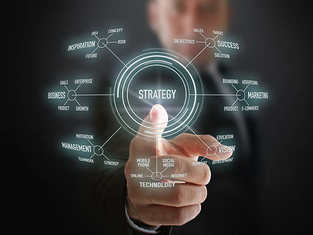 istock Genius Businessman Manages New Strategy 508491482