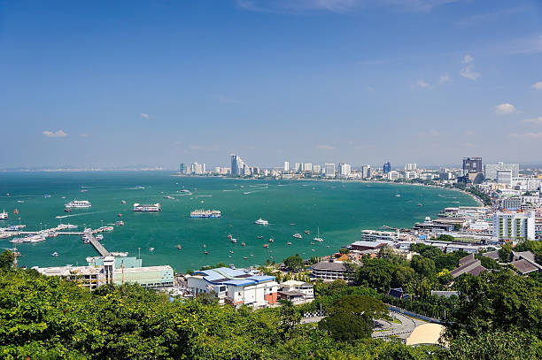 istock Pattaya bay area seen from top observation point 508492712