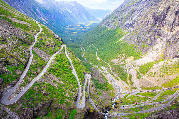 istock The view from the height of the trollstigen 508493728