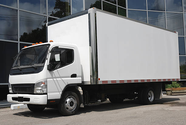 istock Delivery truck. 508494676