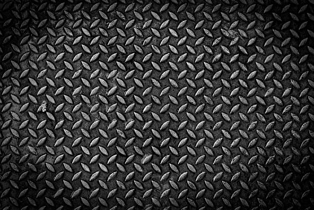 istock grungry metal diamond plate 508496544