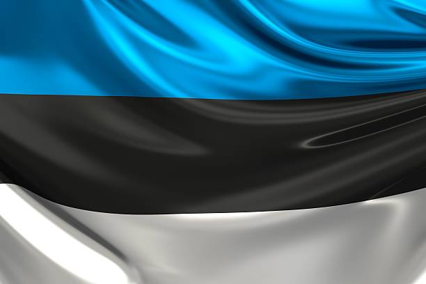 istock Estonia Flag. 3d illustration 508499044