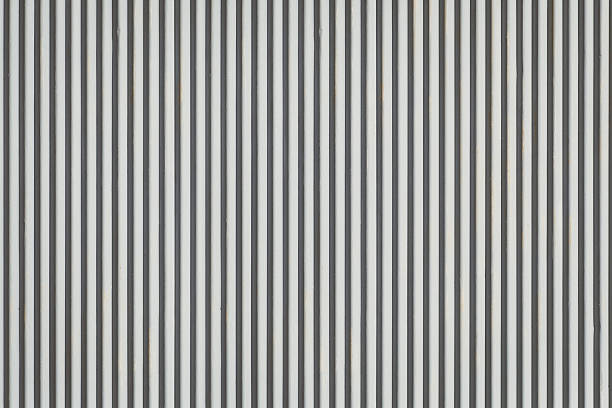 istock White corrugated metal background and texture surface 508509478