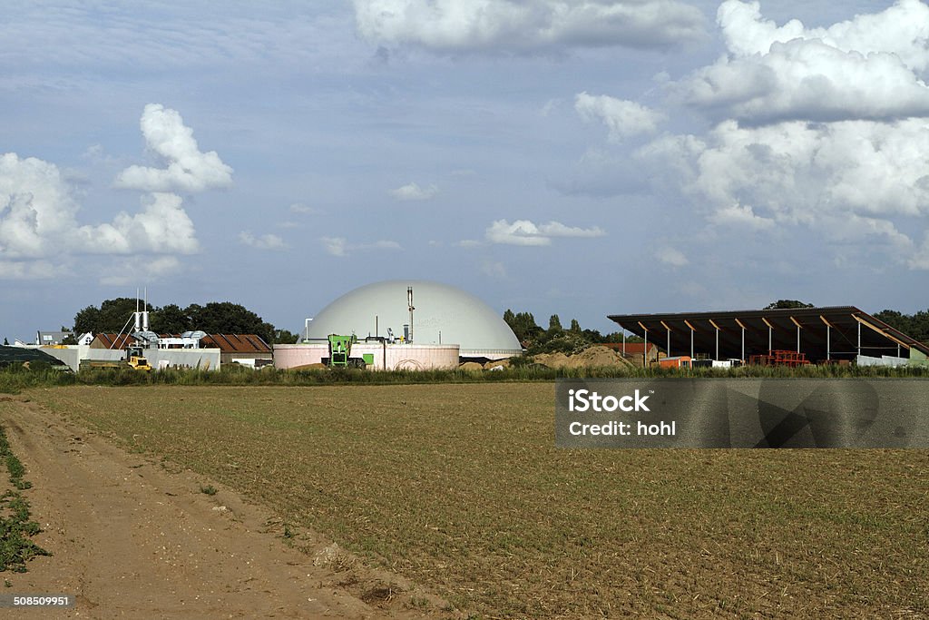 biomass plant biomass plant in germany Architectural Dome Stock Photo