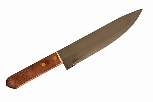 istock isolated knife on white background with clipping path 508510720