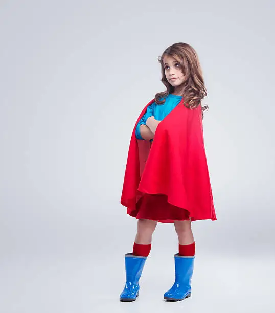 Photo of Within every little girl is the courage of a superhero