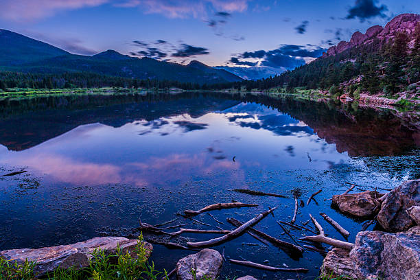 istock Lilly Lake at Sunset - Colorado 508514923