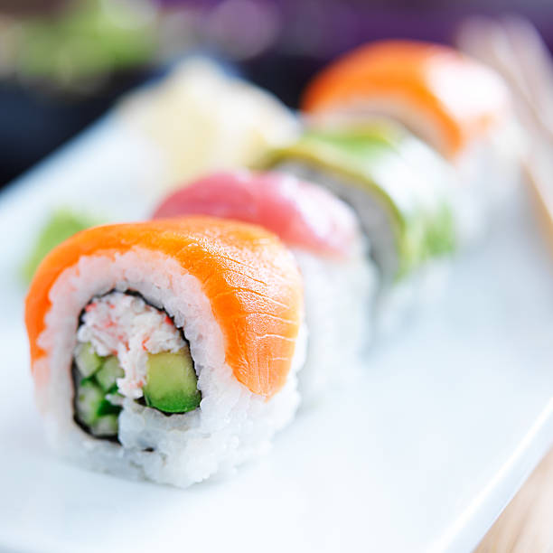 istock assortment of japanese sushi 508515745
